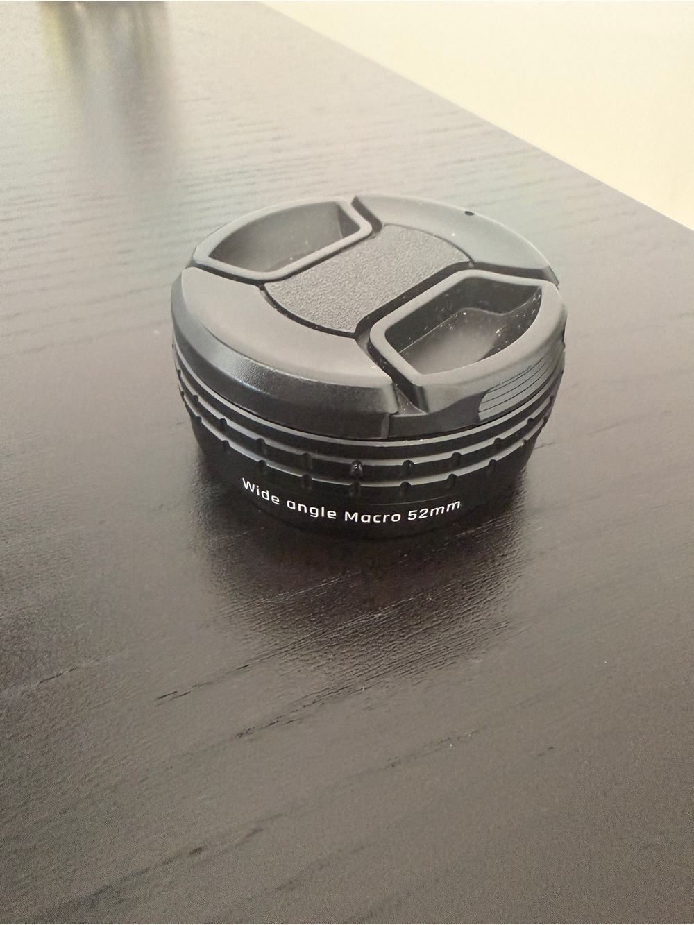 Ulanzi Wide Angle Macro 52mm Camera Lens Cap Accessory - Black